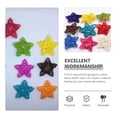 thumbnail image 3 of GOOHOCHY 20 piezas de estrellas de ratán DIY con forma de estrella, adornos colgantes, decoraciones, 3 of 8