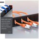 thumbnail image 4 of BESTYASH Organizador De Cables Negro Con Protector Y Cepillo Para Gestión Eficiente En Oficina Y Hogar, 4 of 8