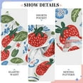 thumbnail image 6 of FORMRS Kids Pajama Pants with Pockets Size 11-12Y Boys Lounge Sleep Bottoms, Vibrant Strawberries, 6 of 8