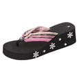 thumbnail image 2 of Sandalias de tacón con plataforma de diamantes de imitación para mujer, sandalias con punta de pellizco, zapatos romanos, sandalias informales con punta abierta Wmkox8yii  ytu8335, 2 of 8