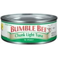 thumbnail image 2 of Bumble Bee Chunk Light Tuna In Water 4 oz (Pack of 24), 2 of 2