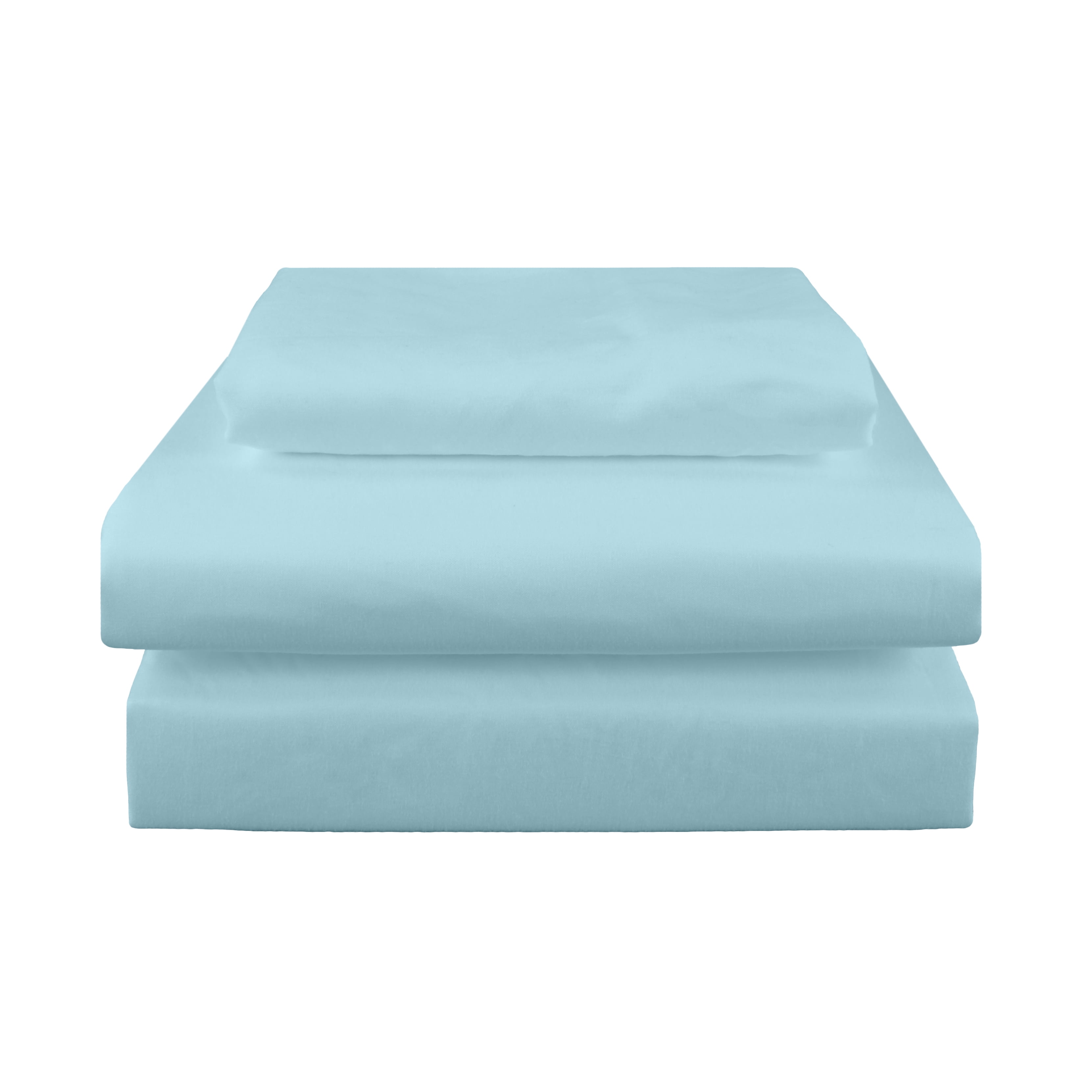Everything Comfy Soft Brushed Microfiber Sheet Set, Full, Sky blue