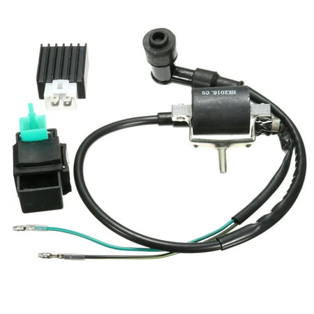 Cdi Box Computer - Grtsunsea Ignition Coil + CDI Box UNIT + Rectifier Regulator 90cc 110cc 125cc 140cc Quad PIT Dirt Bike Dirtbike ATV Buggy US