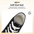 thumbnail image 5 of Unisex Canvas Sneakers Women’s Men’s Fashion Sneakers Casual Tennis Shoes for Women Men Classic Lace Up Shoes Walking Running Shoes, 5 of 9