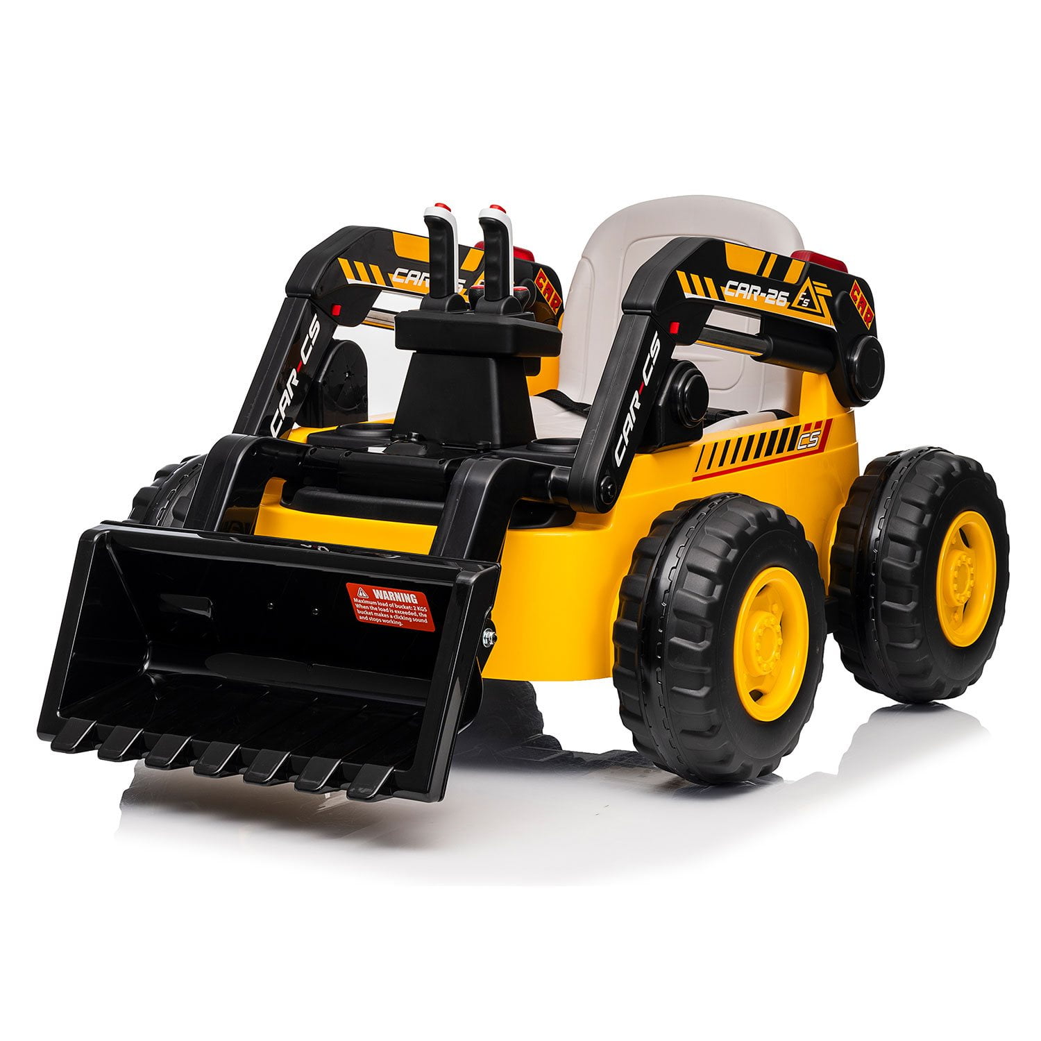 M*u様 LITTLE BUDDY LB500 Ride on Dump Truck for Kids, 12V Ride on Car with Electric
