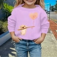 thumbnail image 2 of Valentines Day Outfit Boy Crew Neck Sweatshirt Lover Themed Letter Print Long Sleeve Pullover Boys Sweater for Boy 5-6 Years, 2 of 4