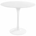 thumbnail image 3 of Modway Lippa 36" Round Fiberglass Dining Table in White, 3 of 6
