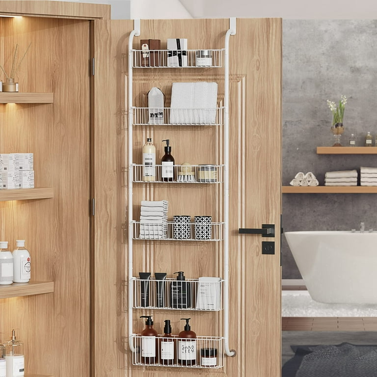 Bathroom Metal Wall Mounted Storage Organizer Kitchen Cupboard