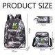 thumbnail image 4 of Juego de 3 mochilas inefables para estudiantes, mochilas escolares, 4 of 5