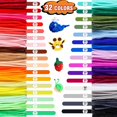 thumbnail image 5 of 1600 limpiadores de tuberías para proyectos creativos, 32 tallos de chenilla de colores para artes y manualidades, suministros de manualidades para decoraciones de bricolaje (12 pulgadas x 6 mm), 5 of 5