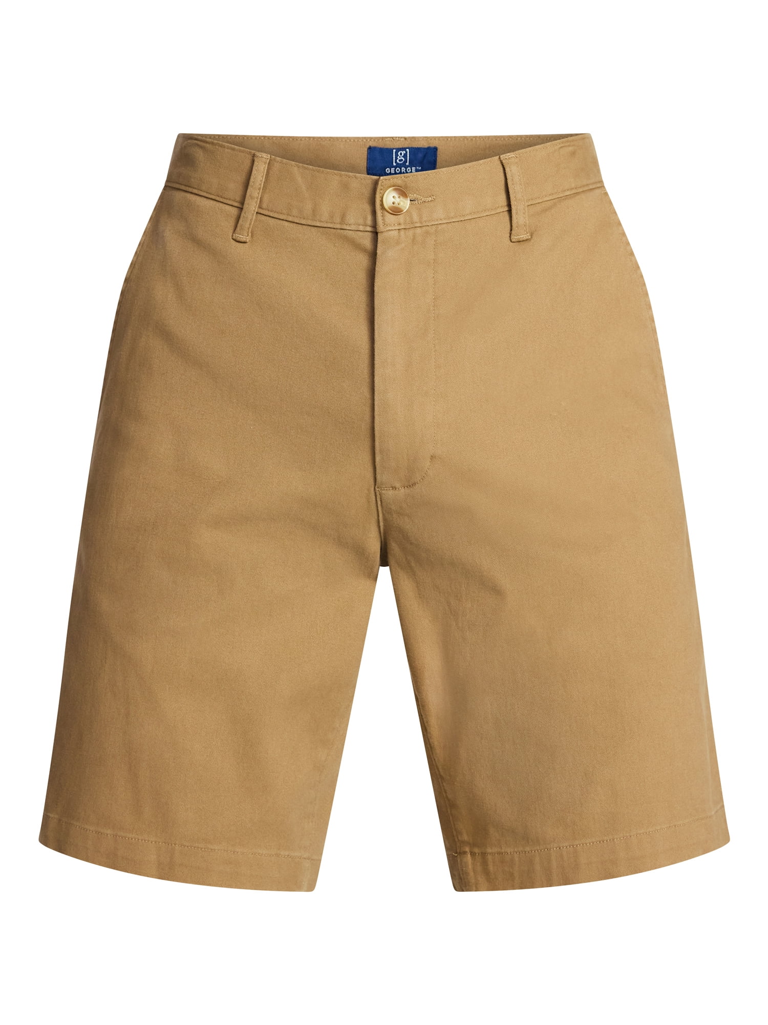 George Men's & Big Men's Modern Fit Flat Front Shorts, 5", 7", 9" Inseams, Sizes 28-54