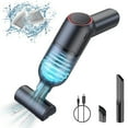 thumbnail image 1 of Aspirateur à Main Sans Fil : Mini Aspirateur à Main Rechargeable à Forte Aspiration, Aspirateur Portable Humide et Sec pour Voiture pour Tapis Voiture, 1 of 9