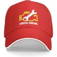 Check Engine Light Mechanic Auto Repair Casual Baseball Cap