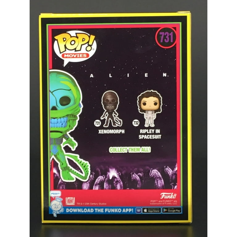 Funko Alien POP! Movies Xenomorph Vinyl Figure (Blacklight
