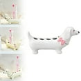 thumbnail image 1 of Stylish Ceramic Bathroom Toothbrush Organizer with Four Compartment Storage Design, 1 of 3