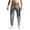 Gray, variant on Plebaso Men's Shiny Jogger Pants Party Dance Pants for Men Drawstring Straight Leg Trousers Clubwear