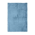 thumbnail image 2 of Warm Thick Flannel Blankets 79X59 in Waffle Texture Light Blue, Cozy Soft Blankets for Sofa, Bed, and Couch Great for Adults, 1 Pack Throw Blankets with Wavy Border for Gifting, 2 of 7