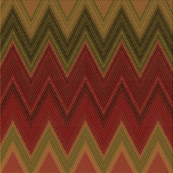 Ahgly Company Indoor Square Patterned Mahogany Brown Area Rugs, 8' Square