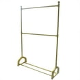 thumbnail image 5 of Miumaeov 2 Tier Garment Rack Heavy Duty Metal Free-Standing Clothing Rack Closet Organizer Gold, 5 of 13