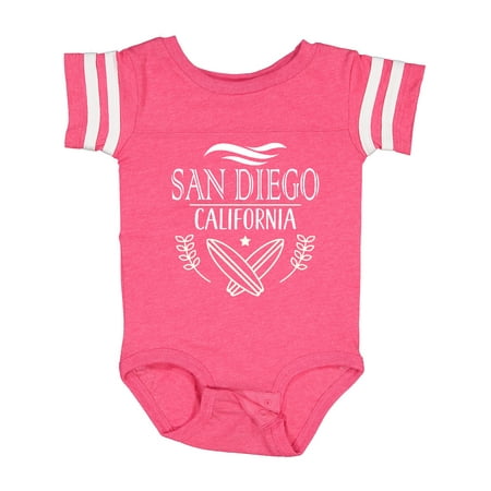 

Inktastic San Diego California Cute Surfing Gift Baby Boy or Baby Girl Bodysuit