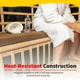 thumbnail image 6 of HeatWave Seat Cushion for 2-person Sauna - Brown, 6 of 7