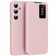 thumbnail image 1 of For Samsung Galaxy A56 5G Case with Card Holder Smart View Window Leather Phone Cover - Lavender Gre, 1 of 5