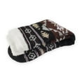 thumbnail image 4 of BambooMN Men's Cabin Double Layer Thick Soft Warm Fuzzy Comfy Home Socks - Style 05 - 1 Pair, 4 of 7