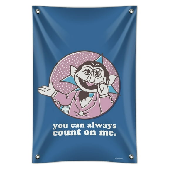 Sesame Street You Can Count on Me Home Business Office Sign