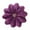 Purple, variant on 17 Inch Luxury Sunflower Velvet Cushion Round Floral Throw Pillow for Minimalist Living Environment Sofa Bed and Aesthetic Lounge Decor, Purple
