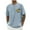 Light Blue, variant on FITORON Mens T Shirt- Crew Neck Short Sleeve Print Casual Summer Men's Tees Khaki