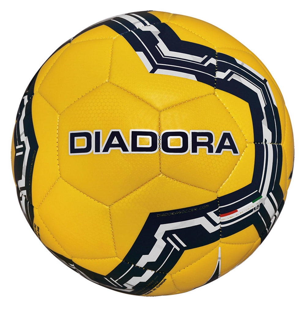 Diadora Unisex Lido Training Soccer Ball YELLOW 5''