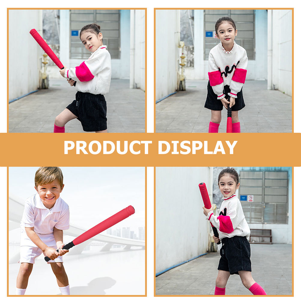 Kit 2 Battes + 2 Balles Baseball Enfant - Matériau EVA Solide, Pour Entraînement Intérieur/Extérieur, Loisir