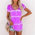 thumbnail image 2 of QHWAUAKFBN T Shirts For Women Graphic Shirt Short Sleeve Stylish Shirts Tshirts Top, 2 of 3