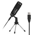 thumbnail image 1 of Microphone de Studio Professionnel USB à Condensateur Métallique pour Enregistrement avec Micro d'Enregistrement Cardioïde pour PC, 1 of 8