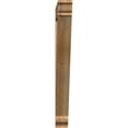 thumbnail image 2 of Ekena Millwork 4"W x 32"D x 38"H Traditional Traditional Rough Sawn Bracket, Western Red Cedar, 2 of 4