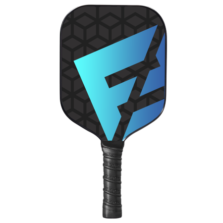 F2 Sports Sporty Blue Graphite Pickleball Paddle | USAPA Approved | Pickleball Racket for Beginners or Pros