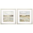 thumbnail image 2 of 18" X 18" Champagne Gold Color Frame Sunset (Set of 2), 2 of 2