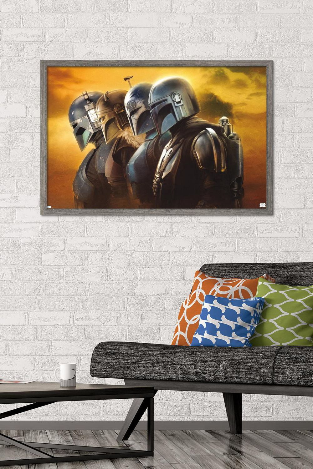 Star Wars: The Mandalorian Season 3 - Helmets Wall Poster, 22.375" x 34"