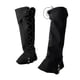 thumbnail image 2 of 2 Piezas Cubiertas de Botas Pirata PU para Cosplay Medieval Gaiteras Steampunk Estilo Caballero Ajustable Adecuadas para Presentaciones Teatrales Negro, 2 of 9