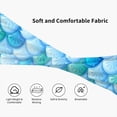 thumbnail image 4 of Sports Headbands Sweat Absorbing Breathable Hair Head Bands for Running Fitness Gym, Fish Scale Pattern, 4 of 7
