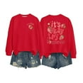 thumbnail image 1 of VBARHMQRT Lifeguard Chandail à Capuchon pour Femme Erreur de Chandail à Capuchon Sans Importance Automne Motif Mignon T-Shirt Nouveauté Col Rond Manches Longues Haut, 1 of 3