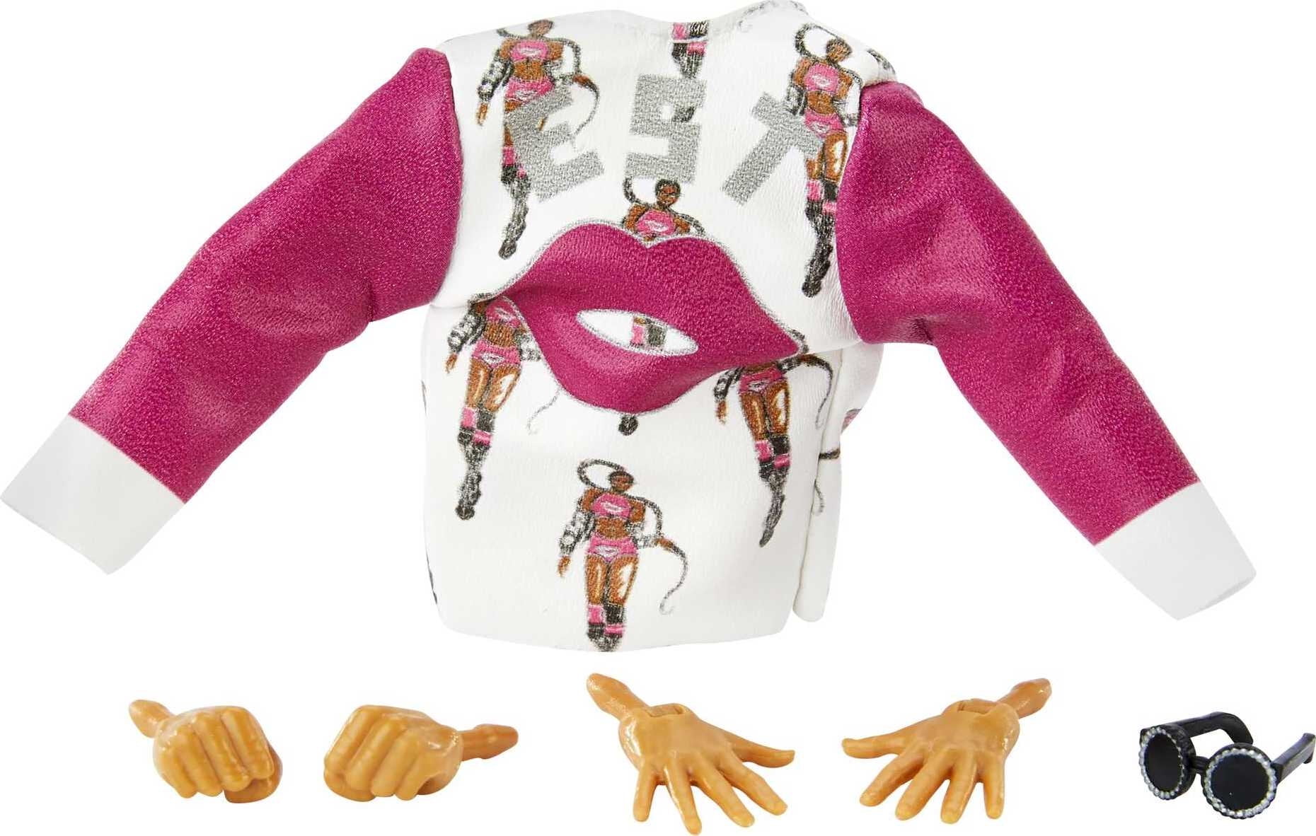 WWE Bianca Belair Elite Collection Action Figure, 6-In/15.24-Cm Posable Collectible