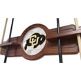 thumbnail image 2 of University of Colorado Solid Wood Cue Rack with a Chardonnay Finish, 2 of 3