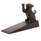 thumbnail image 2 of Topes de puerta de gato de hierro fundido de alta resistencia, cuña de tope de puerta de metal con estatua decorativa de animal lindo con alfombrilla antideslizante, 2 of 5