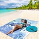 thumbnail image 4 of Manta de playa impermeable y arenosa HIHOHO, 200 x 211 cm, grande, 4 of 6