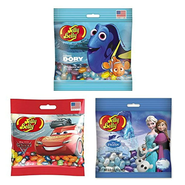 Jelly Disney Characters by Jelly Belly 3 pack of 2.8 oz