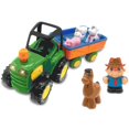 thumbnail image 1 of Set de juego de tractor de granja motorizado Kiddieland con sonidos, 1 of 5