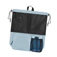 thumbnail image 2 of Mochila de malla con cordón, informal, para playa, de viaje Azul, 2 of 9