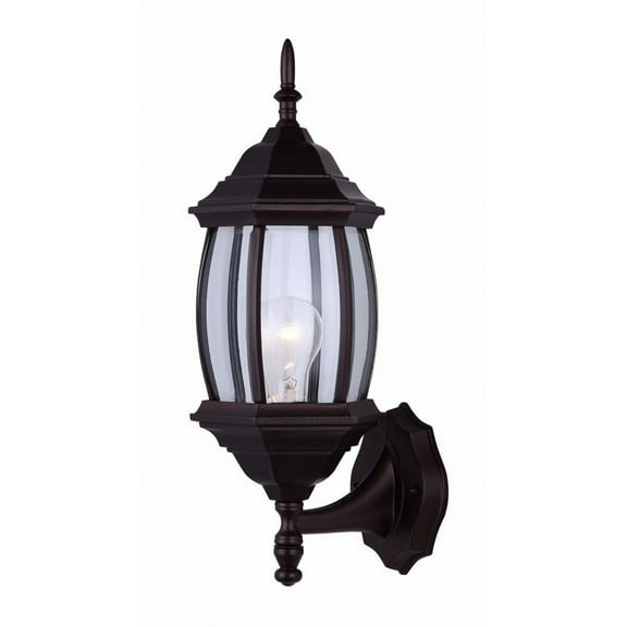 IOL73T13 Canarm Inc 1 Light Outdoor Wall Lantern (Set of 2)-17 Inches Tall and 8 Inches Wide-Oil Rubbed Bronze Finish