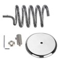 thumbnail image 2 of Stainless Steel Base Salon Home Desktop Stable Acrylic Hair Dryer Holder, 2 of 5